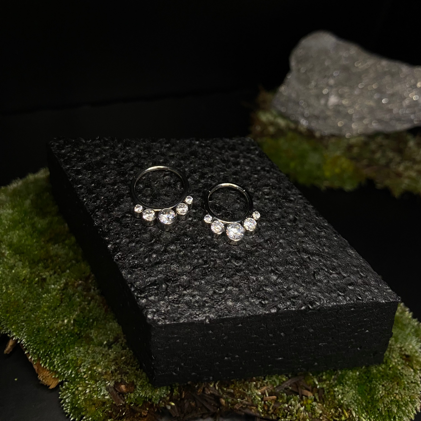 5 CZ Titanium Hinged Clicker