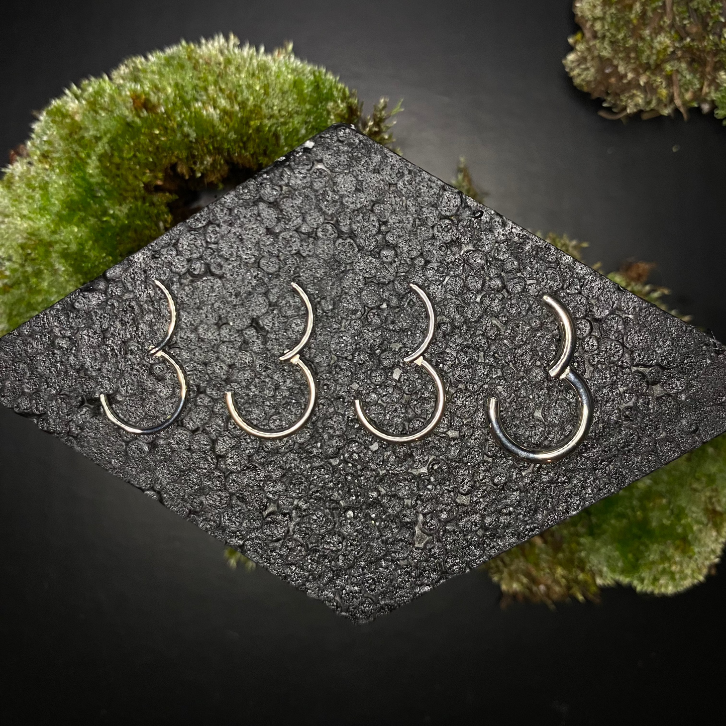 Titanium Hinged Segment Ring