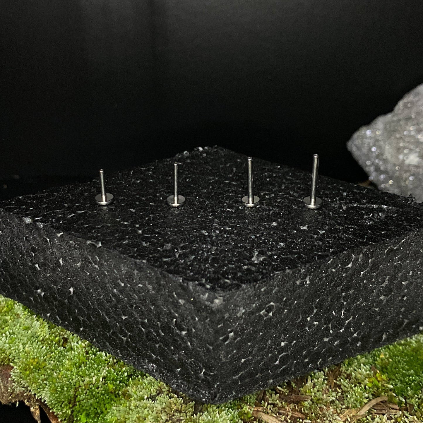 Titanium Threadless Flatback Post