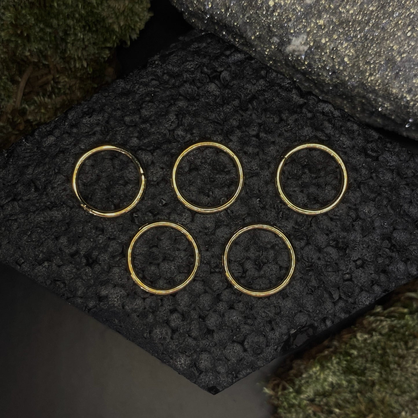 14K Gold Hoop