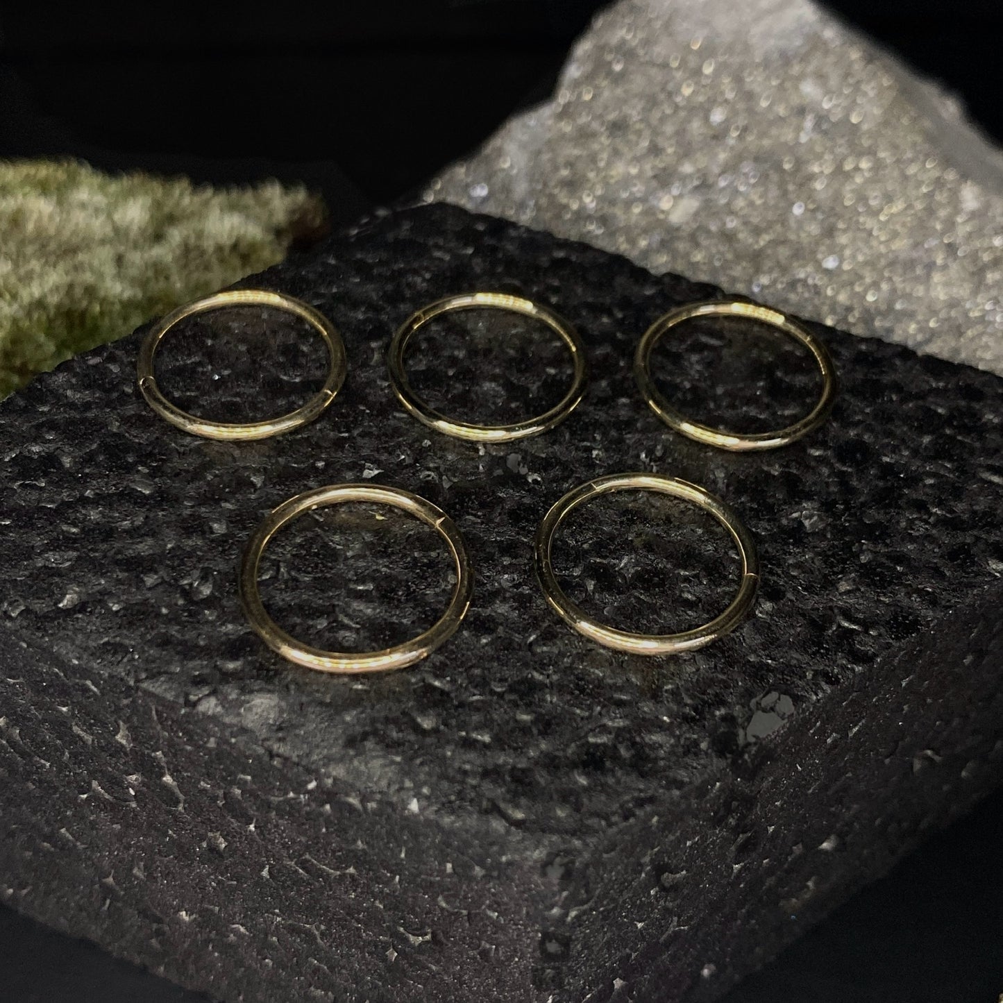 14K Gold Hoop