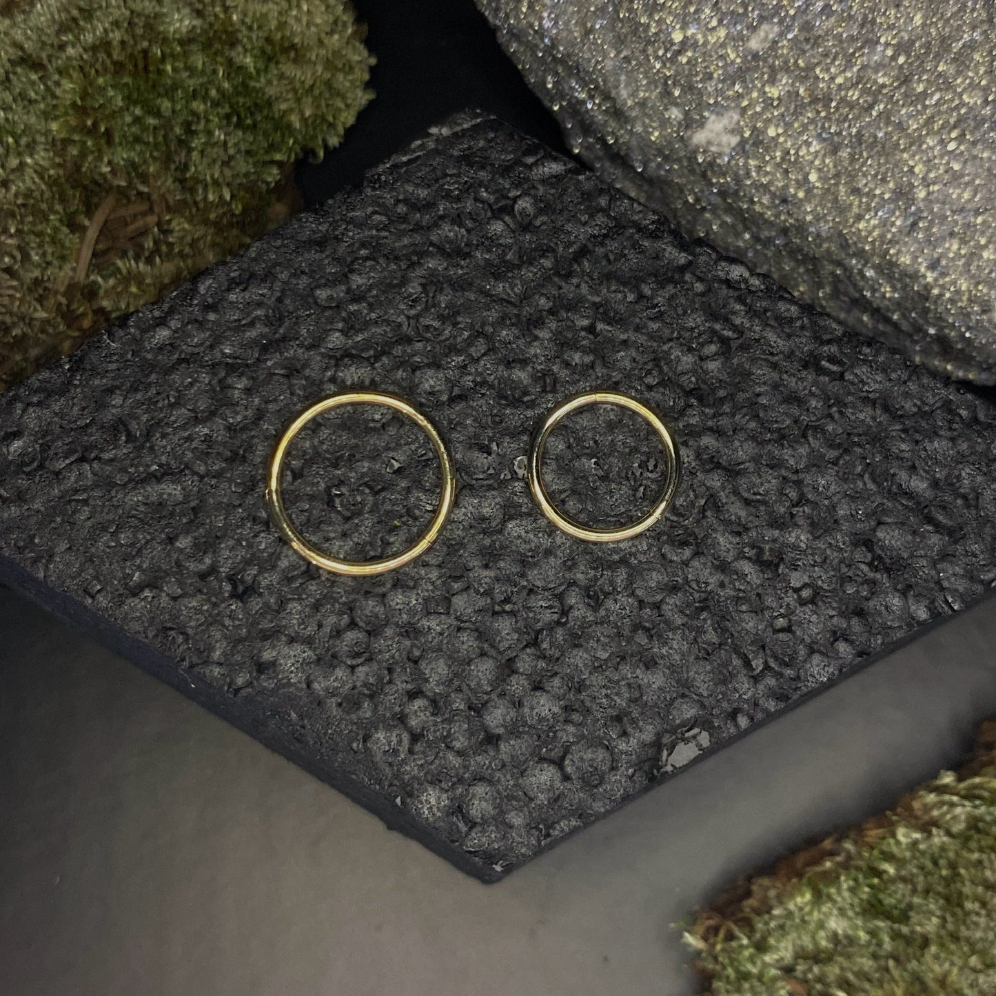 14K Gold Hoop