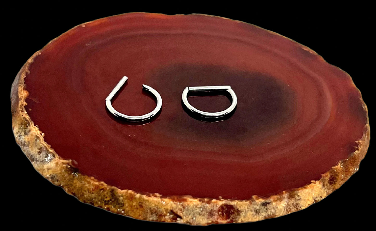 Titanium D ring clicker