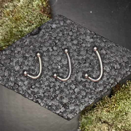 Threaded J Curve Barbell