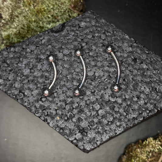 Threaded Curved Barbell