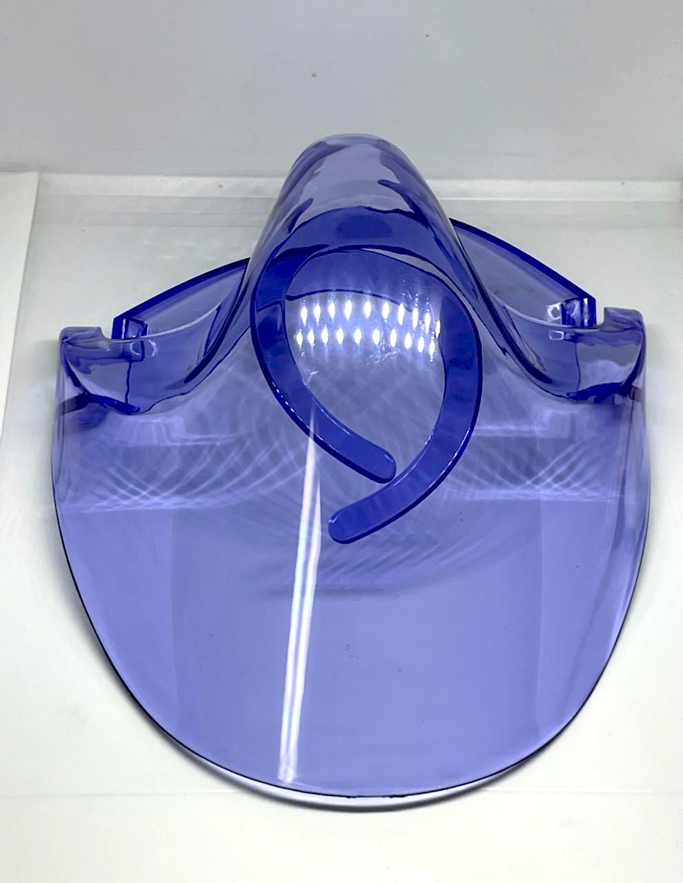 Tinted Face Shield Mask (Purple)