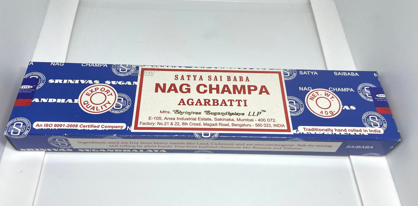 Nag champa 40g incense box